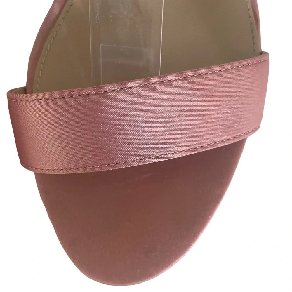 BHLDN Egret Heels In Pink Blush Size 8 - Picture 9 of 12